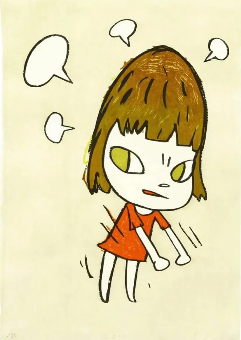 Yoshitomo Nara - Pissed Off, 2010