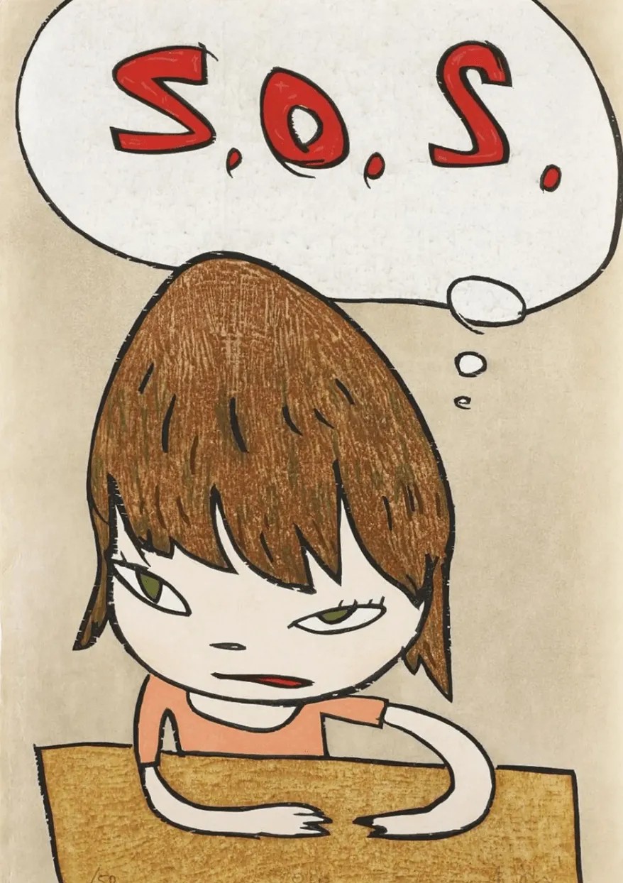 Yoshitomo Nara - S.O.S., 2010