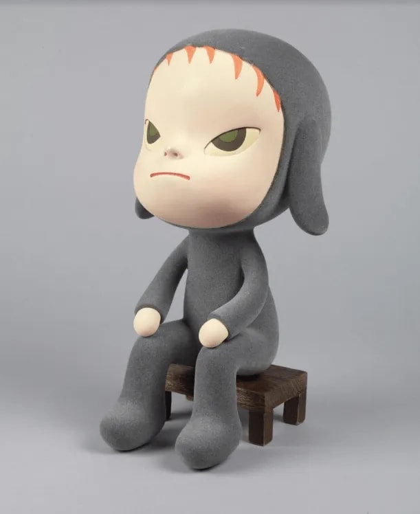 Yoshitomo Nara - Sleepless Night Sitting, 2007
