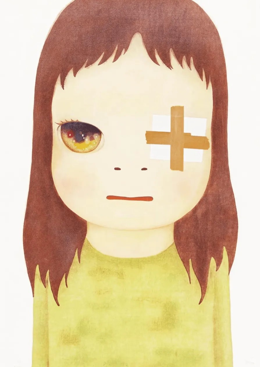 Yoshitomo Nara - Untitled Eye Patch, 2012