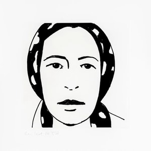 Alex Katz - Ada #1