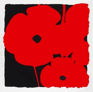 Donald Sultan - Big Red