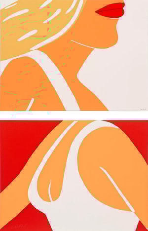Alex Katz - Coca Cola Girl 10 & 11