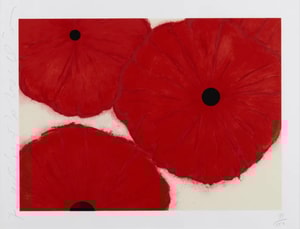 Donald Sultan - Four Reds