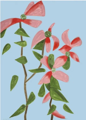 Alex Katz - Red Dogwood 2