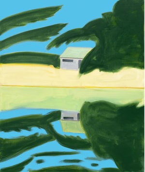 Alex Katz - Reflection II