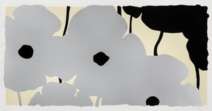 Donald Sultan - Silvers and Blacks