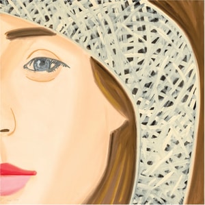 Alex Katz - Straw Hat 1