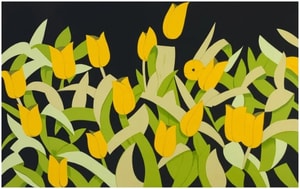 Alex Katz - Yellow Tulips