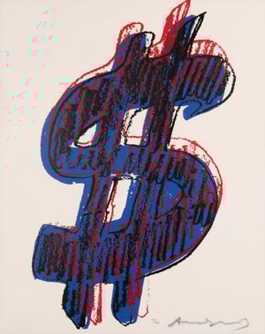 Andy Warhol - $ (1) (F & S II.278),