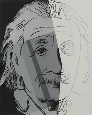 Andy Warhol - Albert Einstein F.S. II 229, from Ten Portraits Of Jews Of The Twentieth Century