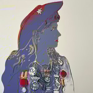 Andy Warhol - Annie Oakley F.S. II 378, from Cowboys and Indians