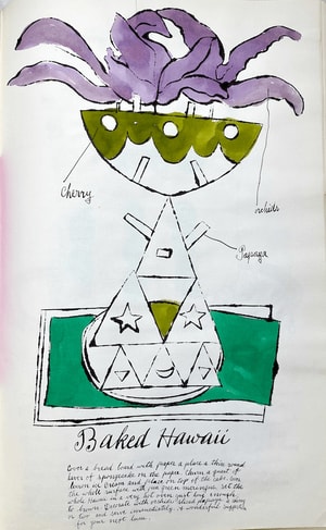 Andy Warhol - Baked Hawaii F.S. IV 137A, from Wild Raspberries