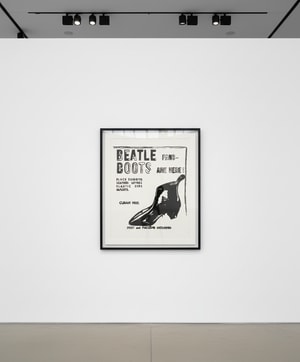 Andy Warhol - Beatle Boots Positive