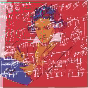 Andy Warhol - Beethoven Trial Proof TP 18/72