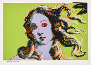 Andy Warhol - Birth Of Venus Trial Proof TP 20/36