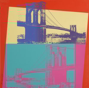 Andy Warhol - Brooklyn Bridge F.S. II 290