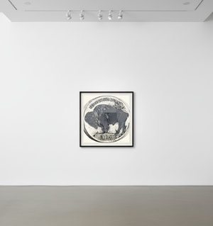 Andy Warhol - Buffalo Nickel F.S. II 374, from Cowboys and Indians