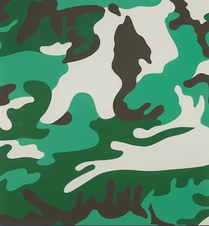 Andy Warhol - Camouflage F.S. II 406