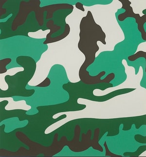 Andy Warhol - Camouflage F.S. II 406