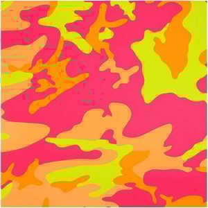 Andy Warhol - Camouflage F.S. II 409