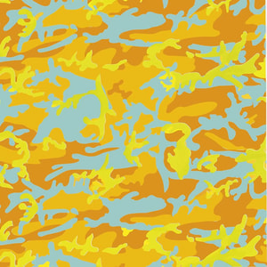 Andy Warhol - Camouflage F.S. II 413