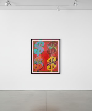 Andy Warhol - Dollar Sign F.S. II 281-282 (4) , 1982