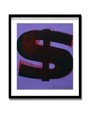 Andy Warhol - $  Dollar Sign (FS.IIA.275)