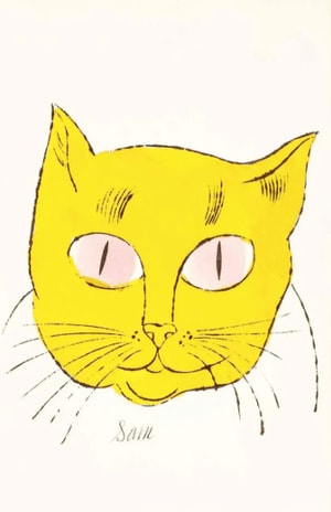 Andy Warhol - F.S. IV 58A, from 25 Cats Named Sam