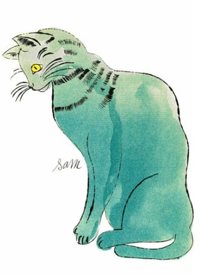 Andy Warhol - F.S. IV 60A, From 25 Cats Named Sam