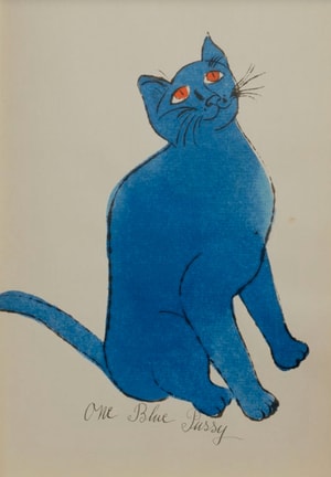 Andy Warhol - F.S. IV 68A, from 25 Cats Named Sam