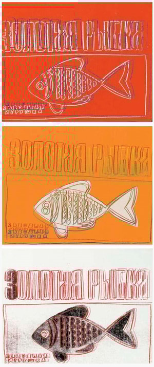 Andy Warhol - Fish from Toy Paintings