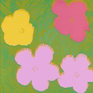 Andy Warhol - Flowers F.S. II 68