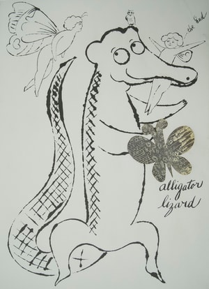Andy Warhol - From The Wonderful World of Fleming-Joffe, Alligator Lizard