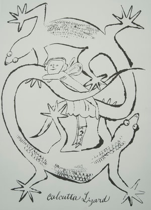 Andy Warhol - From The Wonderful World of Fleming-Joffe, Calcutta Lizard