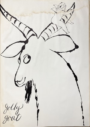 Andy Warhol - From The Wonderful World of Fleming-Joffe, Golly Goat