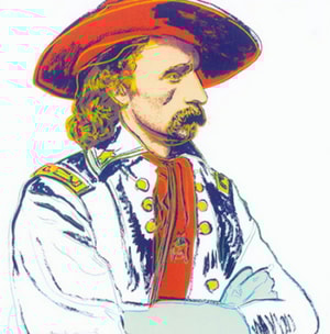 Andy Warhol - General Custer F.S. II 379, from Cowboys and Indians