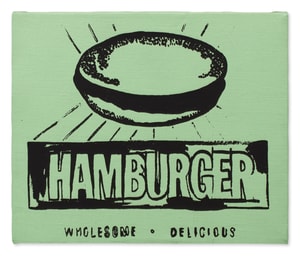 Andy Warhol - Hamburger Green