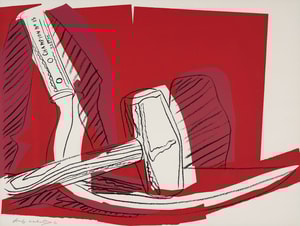 Andy Warhol - Hammer And Sickle (F & S. II 162)