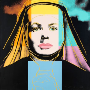 Andy Warhol - Ingrid Bergman The Nun F.S. II 314