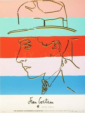 Andy Warhol - Jean Cocteau (FS II.329A)