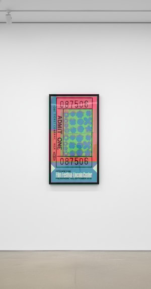 Andy Warhol - Lincoln Center Ticket F.S. II 19