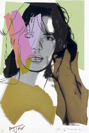 Andy Warhol - Mick Jagger F.S. II 140