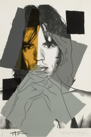 Andy Warhol - Mick Jagger F.S. II 147