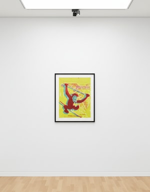 Andy Warhol - Monkey from Toy Paintings