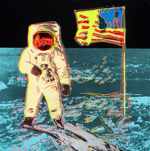 Andy Warhol - Moonwalk Yellow 404