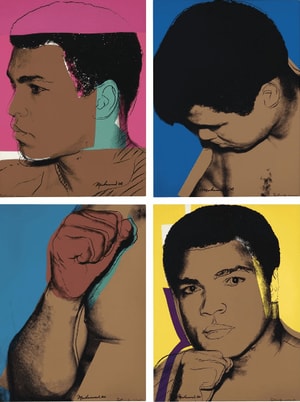 Andy Warhol - Muhammad Ali F.S. II 179 - 182