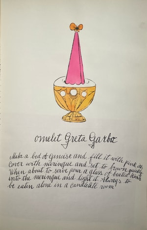 Andy Warhol - Omelet Greta Garbo F.S. IV 133A, from Wild Raspberries