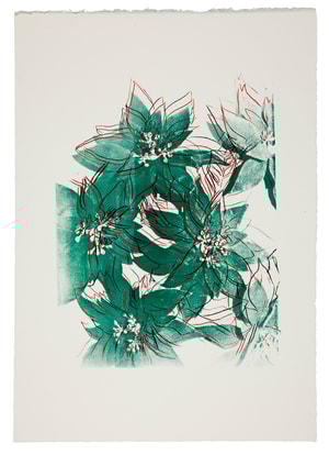 Andy Warhol - Poinsettias F.S. IIIA 51