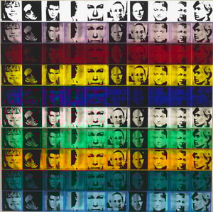 Andy Warhol - Portrait of the Artists F.S. II 17